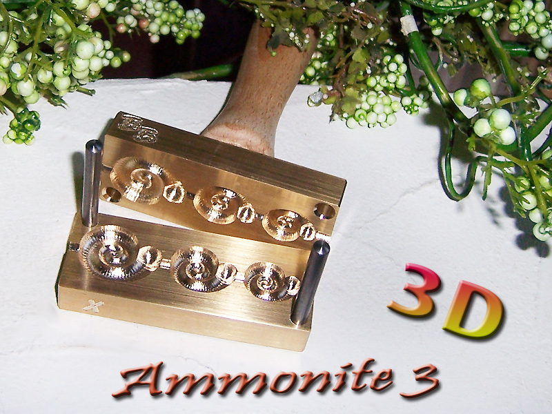 moldin press "Bavarian 3D Ammonite three "<font color='red'>NEW!</font> moldin press "Bavarian 3D Ammonite three "<font color='red'>NEW!</font>