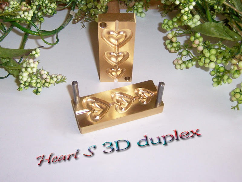 moldin press "Bavarian 3D Heart S Duplex"<font color='red'>NEW!</font>