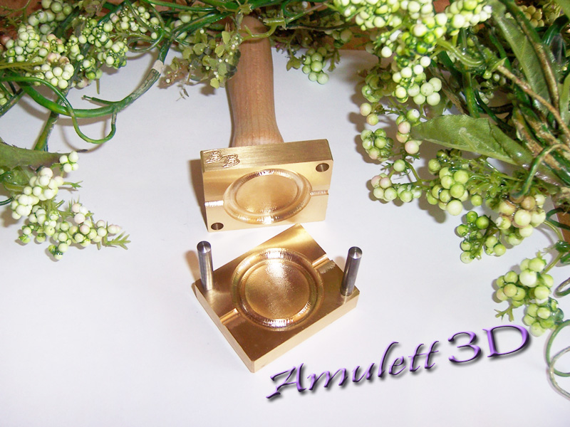 moldin press "Bavarian 3D Amulett rund"<font color='red'>NEW!</font>