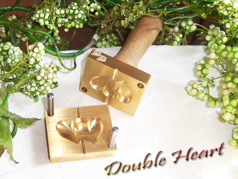 moldin press "Bavarian 3D Double Heart"<font color='red'>NEW!</font>