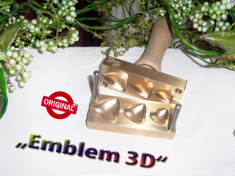 molding press "Bavarian 3D emblem"