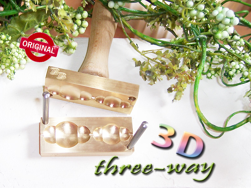 bead press "Bavarian 3D three-way Lentils"